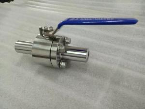 Quality Economical Floating Ball Valve SW / NPT Ball Valve Small Diameter Pipeline wholesale