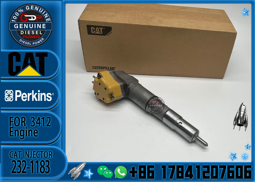 Excavator parts Engine 3408 3412 Fule Injetor 232-1173 2321173 232-1183 232-1168 174-7528 174-7526