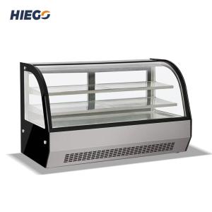 Quality R600a Cake Display Showcase Cabinets Showcase Cake Chiller For Supermarket wholesale