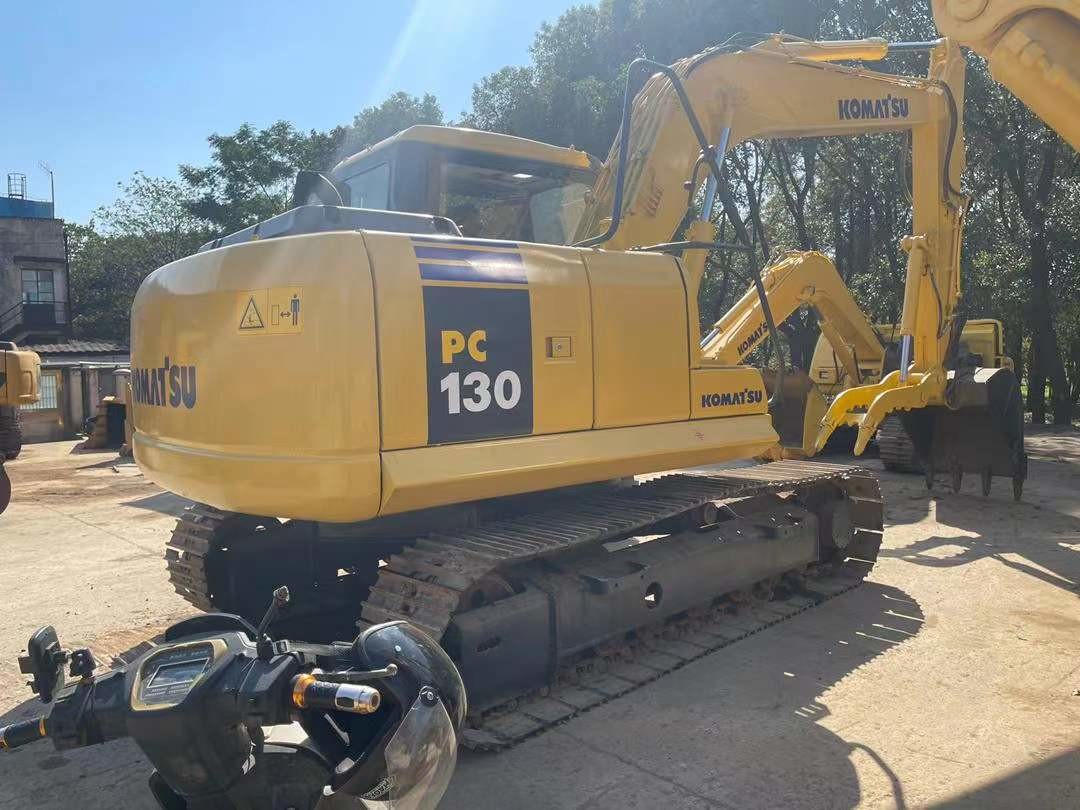 Original Japan PC130-7 Used Komatsu Crawler Excavator With Hydraulic Thumb