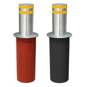 Quality Side Unlocking Semi Automatic Rising Bollards Manual Retractable wholesale