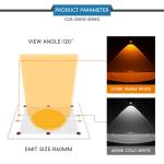 Dual Color High Power LED COB 1200W SMD Photography Light LED Chip