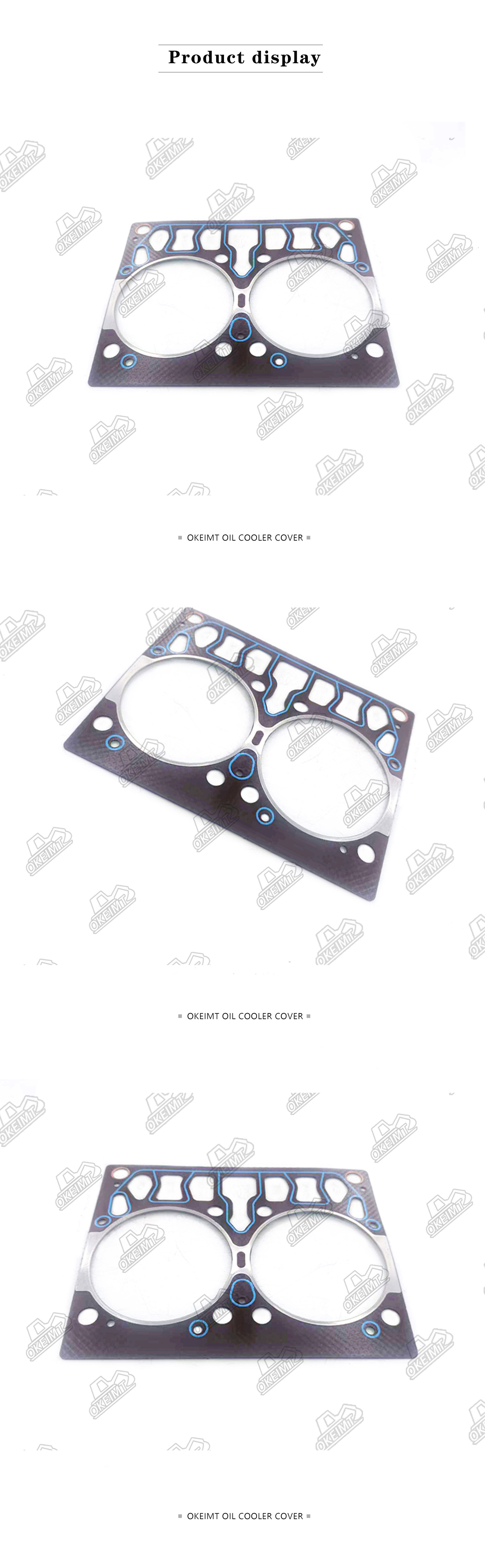 65.03901-1146 Cylinder Head Gasket D1146 Asbestos Doosan Engine Part