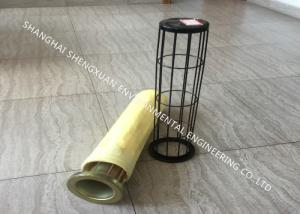 Quality SS 304 Material Filter Bag Cage , 3mm Wire Diameter Dust Collection Fittings wholesale