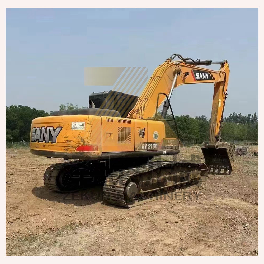 Sany SY215C 21TON Used Crawler Excavator with 118kw Power and 's Best