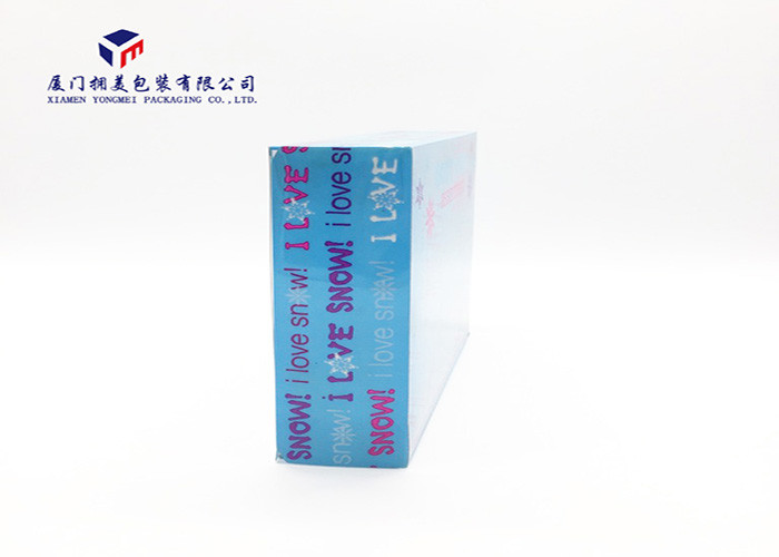 Rectangle Shape Clear PET Plastic Box Pack Body Lution Set 21.5X5.2X16.8cm