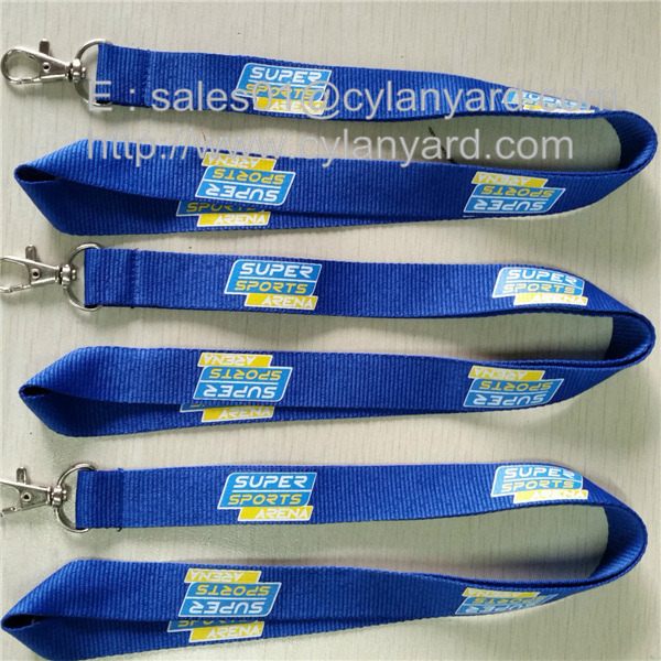 colored polyester lanyards