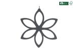 New Design Betterall Petal Shape Black Color Velvet Scarves Display Hanger