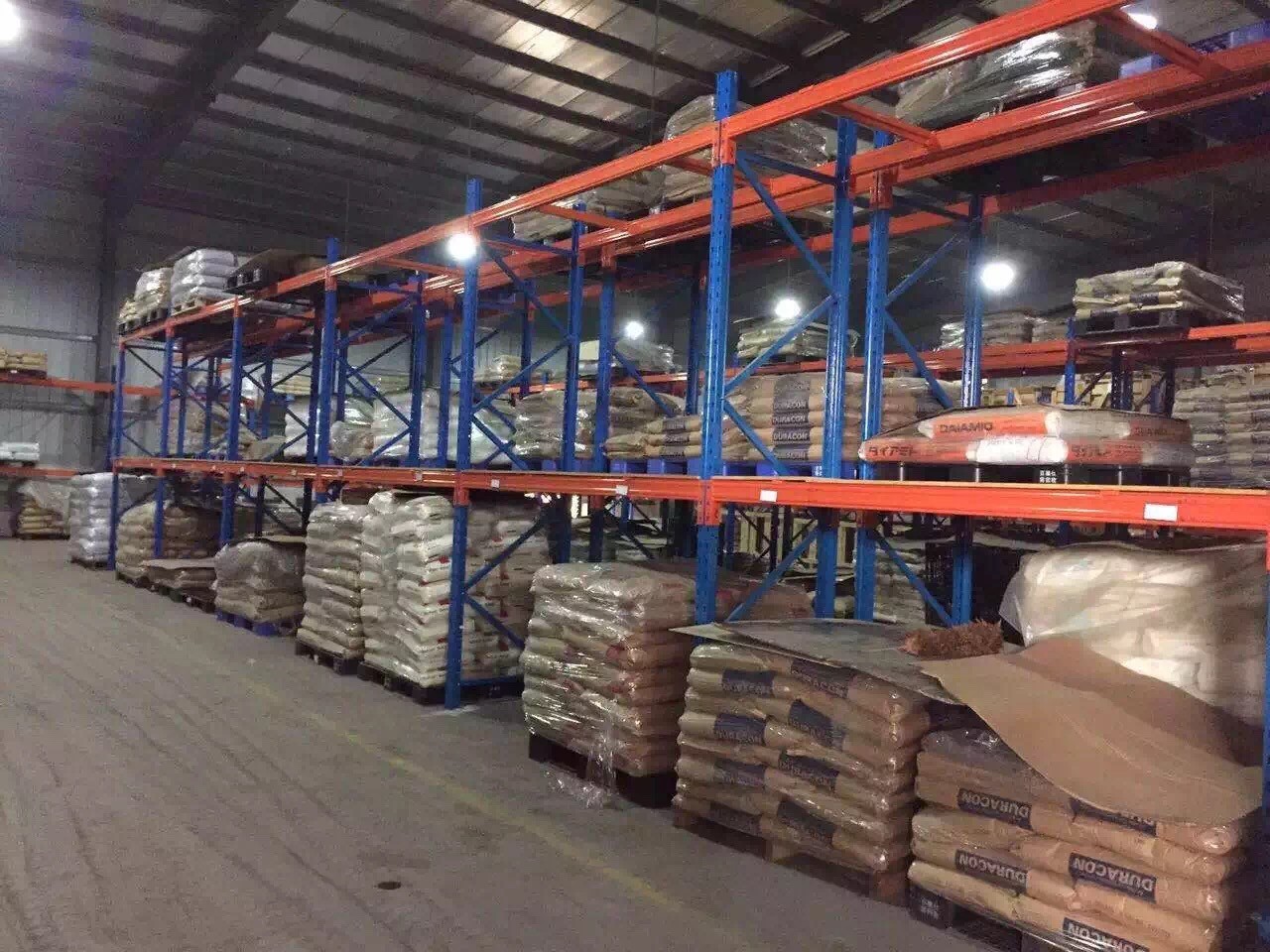 1000-3000kg Per Layer Capacity Warehouse Heavy Duty Power Pallet Rack