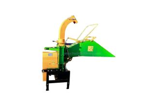 Quality 2 Cutting Blades 3 Point Wood Chipper With 26L Tank Hydraulic Feeding System wholesale