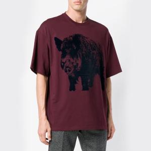 Quality Animal Printed Mens Trendy T Shirts Anti - Pilling Free Design Available wholesale