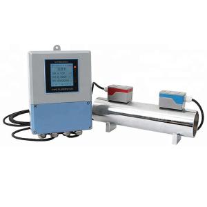 Quality Wall Mounted Gas Liquid 5.00m / S Portable Ultrasonic Flow Meter wholesale