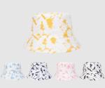 Printed Tie Dye Graffiti Sunscreen Double-Sided Wear Bucket Hat for women and