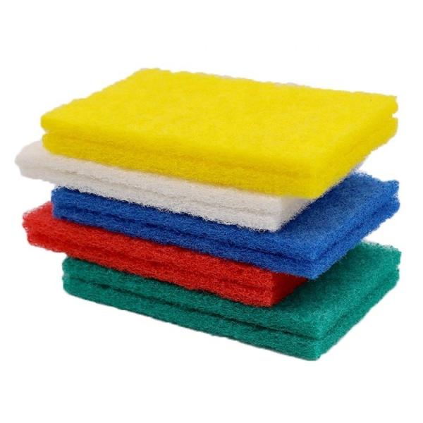 Fiber Nylon Scrub Pad High Efficiency Industrial Scouring Pads Environmental
