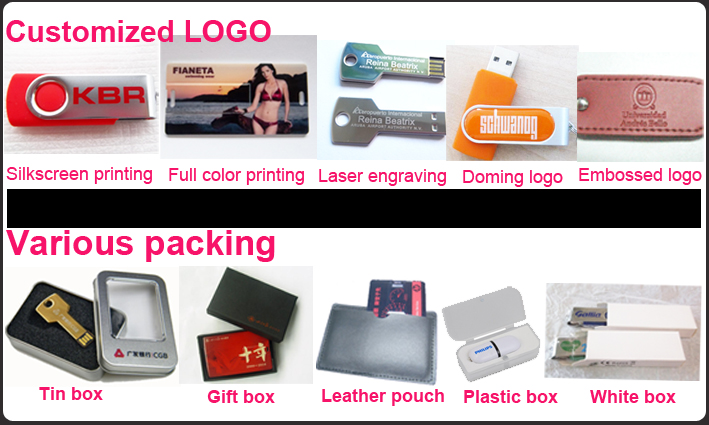 Metal USB Flash Pen Drive for Laser Engraving Logo