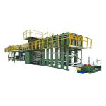 15000mm*2450mm*3800mm Flame Laminating Machine for Corduroy Flame Lamination
