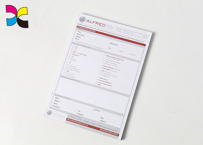Glue Head Personalised Book Printing Varnish Custom Size With 128gsm 157gsm