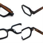 Retro Fashion Personality Acetate Optical Glasses Frame Unisex MR 98022