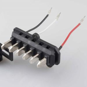 Quality 203 - 301mm Plastic Injection Parts Battery Injection Plug To 3 Pin Molex Micro Con wholesale