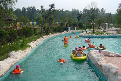 Fiberglass Water Slide Tubes Amusement Park Games / Customized Water park