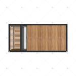 Residential - (Heya-1X02) Luxury Ready Made Prefabricated Container House Homes