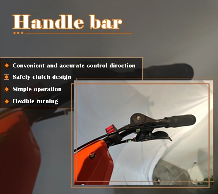 Greatly Improved Mini Gasoline Power Weeder Lightweight Small Electric Tiller