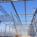Q345 Q235 Low Carbon Steel Structural Fabrication Construction For Industry