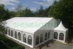 PVC Marquee Outdoor Wedding Tent Waterproof Custom Capacity Transparent Cover