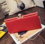 2016 new Korean female diamond chain clutch evening bag shoulder