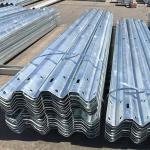 Highway Guardrail Rails Rail Guards for Outdoor Security Zinc Coating 550-600g
