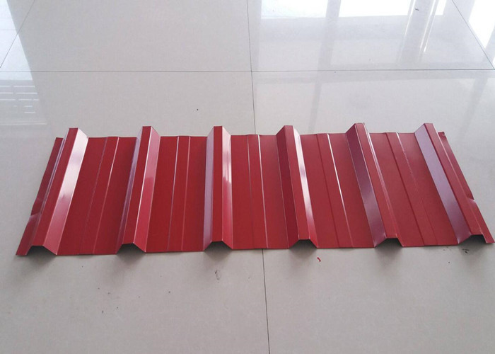Sheet Metal Glazed Tile Roll Forming Machine With 4 Tons High Capacity