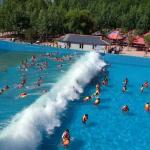 Amusement Water Park Vacuum Tsunami Wave Pool Equipment