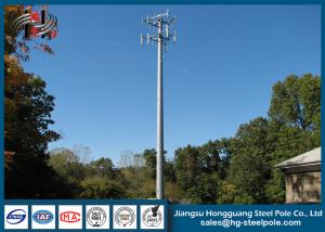 Quality Hot Dip Galvanized Tubular Steel Hot Roll Steel Q235 Steel Transmission Poles wholesale