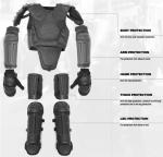 Cheap price and light weight Body Protector Anti Riot Suit for African police