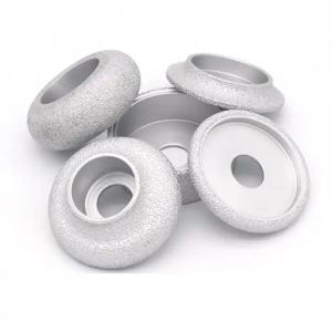 Quality Small Electroplated Grinding Wheel Silver Electric Grinding Wheel 50mm wholesale