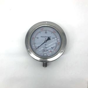 Quality 0 To 1600Bar Stainless Steel Liquid Filled Pressure Gauge Shockproof Silicone Filled Pressur wholesale