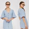 Buy cheap High Quality Wholesale Breathable Soft Loose Casual Shirt Dress Cotton from wholesalers