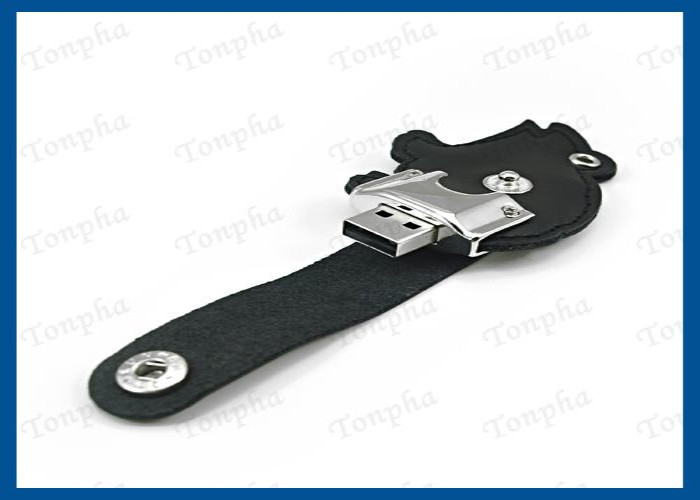 Engraved Leather USB Flash Drive For Business Gifts And Marketing Gifts