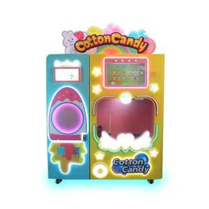 Quality Metal Acrylic Plastic Flower Cotton Candy Vending Machine Tabletop 230V wholesale