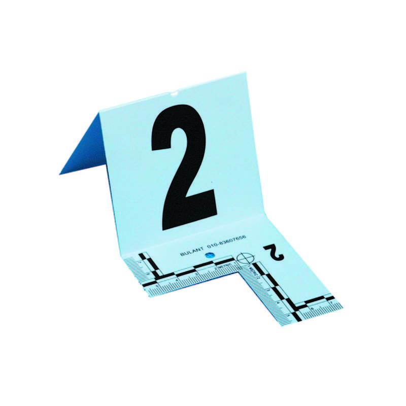 P063 Three fold plastic photo evidence numbers(1-50)