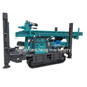 Quality 200m Hydraulic Crawler 58KW Diesel Powered Water Well Drilling Rig wholesale