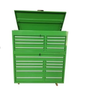 Quality Garage Store Tools 19 Drawer Heavy Duty Metal Tool Cabinet with Stainless Steel Handle wholesale