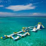 Maldives 125 People Inflatable Water Park For Resort Dimensions 82m*35m