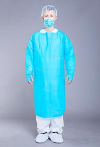 Quality PP CPE Waterproof Worker 35g Disposable Plastic Gown wholesale