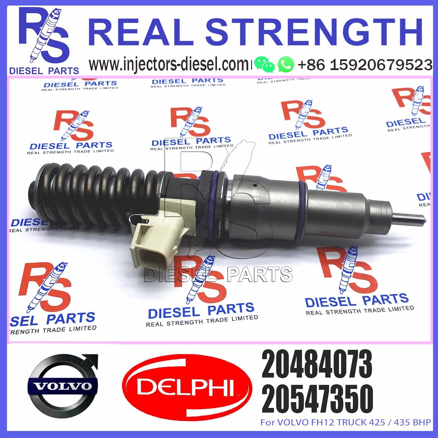 Diesel Fuel Common Rail Injector 20547350 BEBE4D00001 20484073 For E3.18 E3.0 E3.1 New Technology