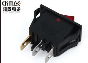 Quality Green Kcd5 Electrical Rocker Switches 16A Silver Contacts Brass Terminal wholesale