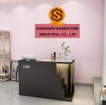 Solid Surface Nail Salon Reception Desk Lacquered Surface Retail Cash Register