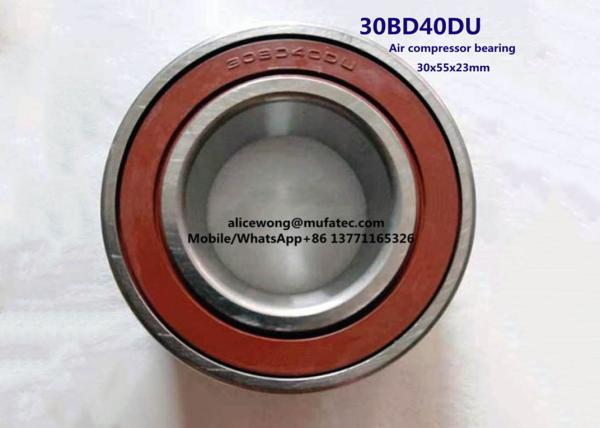 30BD40DU auto air compressor bearing doube row angular contact ball bearing 30