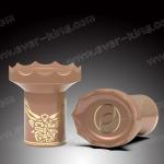750ML Super White Glass ODM Brandy Glass Bottle