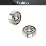 Z3V3 Z4V4 Electric Motor Bearing GCR15 606 ZZ Bearing 6x17x6mm sizes